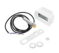 DECHOUS Contador Digital Industrial de Precisión con Inducción Magnética Sensor Automático y Pantalla Electrónica para Máquinas Punzonadoras Fácil Instalación y Reiniciable
