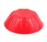DECHOUS Cubierta de Alarma para Detector de Humo y Alarma, Tapa de Plástico Rojo Fácil Instalación y Protección Duradera para Decoración del Hogar
