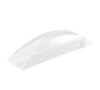 DECHOUS Tirador Invisible de Acrílico para Puertas de Vidrio y Cajones, Diseño Ergonómico y Estructura Sólida para Muebles Modernos en Vitrinas y Armarios