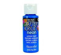 Deco Art DCA133 - Pintura para Tejidos y Telas, Color Azul neón