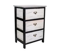 DECO-STYLE DECO-STYLE - Sinfonier de madera 3 cajones. Multicolor