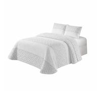 DECOCASA Colcha Bouti con Diseño Geométrico Moderno - Acolchado Fino y Ligero Ideal para Dormitorio en Primavera y Verano
