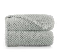 DecoKing Henry Manta de Microfibra 150x200 cm Mantas Polar Extra Suave y Blanda Muy Cómoda Caliente y Ligera Acero