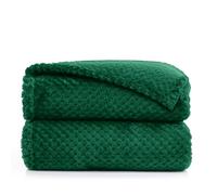DecoKing Henry Manta de Microfibra 150x200 cm Mantas Polar Extra Suave y Blanda Muy Cómoda Caliente y Ligera Verde Oscuro