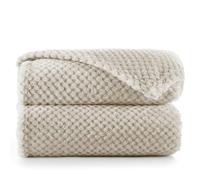 DecoKing Henry Manta de Microfibra 170x210 cm Mantas Polar Extra Suave y Blanda Muy Cómoda Caliente y Ligera Capuchino