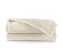 DecoKing Manta Polar de Microfibra 150x200 cm Extra Suave y cálida Monocolor Mic Beige