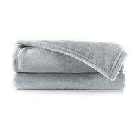 DecoKing Manta Polar de Microfibra 220x240 cm Extra Suave y cálida Monocolor Mic Gris Acero