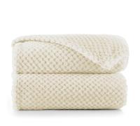 DecoKing Manta Polar Suave y cálida de Microfibra, Estilo escandinavo Modelo Henry poliéster