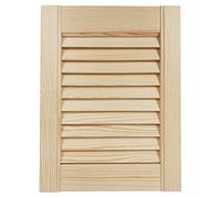 DecoMeister Puertas de Lamas Madera 294x395 mm - Pack de 1 Pino sin tratar