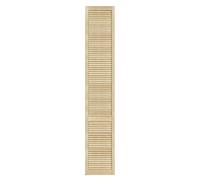 DecoMeister Puertas de Lamas Madera 394x2422 mm - Pack de 1 Pino sin tratar