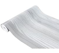 DecoMeister Vinilo Adhesivo para 45x240 cm - Madera de Roble Gris Claro