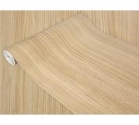 DecoMeister Vinilo Adhesivo para Muebles 67,5x25 cm - Papel Decorativo con Efecto Madera para Cocina, Armarios y Mesa - Lámina Autoadhesiva de PVC Termoformable e Impermeable - Roble Tropea Natural