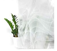 DecoMeister Vinilo Ventanas Estático 45x240 cm - Lámina de Privacidad para Cristales - Película Decorativa Fácil de Aplicar en Ventanas y Mamparas de Ducha, Protector Solar UV - Murano