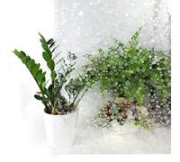 DecoMeister Vinilo Ventanas Estático 90x100 cm - Lámina de Privacidad para Cristales - Película Decorativa Fácil de Aplicar en Ventanas y Mamparas de Ducha, Protector Solar UV - Diana