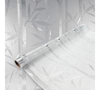 DecoMeister Vinilo Ventanas Estático 90x100 cm - Lámina de Privacidad para Cristales - Película Decorativa Fácil de Aplicar en Puertas y Mamparas de Ducha, Protector Solar UV - Bambú