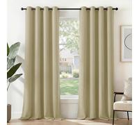 Deconovo Cortinas Opacas Térmicas para Dormitorio y Salón, 2 Piezas