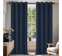 Deconovo Cortinas Opacas Térmicas para Dormitorio y Salón, 2 Piezas