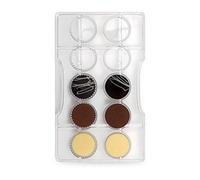 DECORA 0050119 MOLDE PARA CHOCOLATE DISQUETES Ø33 X 4 H MM 200 X 120 X 22 MM