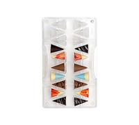 Decora 0050149 Cone Chocolate Mould 20 CAV Ø 20 X 30 200 X 120 X 22 H MM, Policarbonato