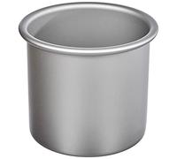 Decora, 0062610 Bandeja Profesional Redonda Ø 10 x 10 cm de Altura, de Aluminio Anodizado, Sin Puntos de Soldadura, Diseño Profesional