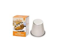 DECORA, 0062962 Molde Profesional para Babà en Aluminio Anodizado, Paquete de 6 Moldes, Diseño Profesional, Ideal para hacer un postre de la tradición italiana