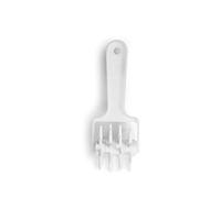 Decora 0122908 Mini Rodillo PUNTEADOR 6 CM, Plastico, Blanco
