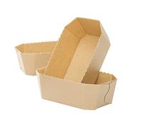 DECORA Paquete De 30 Moldes De Papel Para Plumcake 15x8 0320154