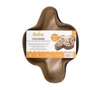 Decora, 0320172 5 Moldes para Colombas de 500 g, de Papel Rígido de Celulosa Pura, Resistente a Temperaturas de 200 °C, Ideal para Hacer una Colomba en Casa