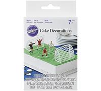 Decoración de tartas Wilton, juego de figuras de fútbol, multicolor, 7 unidades