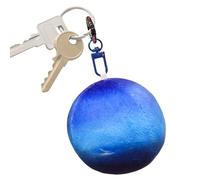 Decoración del Solar, 7,5 cm, muñeco de Tela Suave para Colgar, réplica de Planeta, Peluches, para Bolsos, monederos, Joyas, Carteras, Mochilas, Mujeres, Hombres, niñas, Neptuno, Ver
