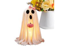 Decoración Fantasma Iluminado Centro De Mesa Iluminado Halloween