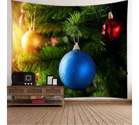 Decoración navideña para pared en forma de tapiz, ideal para el salón