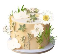 decoraciones boho para pasteles con flores silvestres baby in bloom