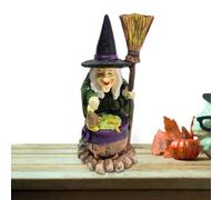 Decoraciones de Halloween para dormitorio LED espeluznante brillante | Luces solares al aire libre para patio, césped, jardín, , tumba, lápida, porche, escena embrujada espeluznante