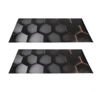Decorativo Columna Puerta PET Decorativo Columna Puerta PET(D) | para nido abeja, mejora estética vehículo, para estilo único, para fácil aplicación sin herramientas