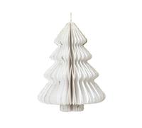 Decoris Árbol de navidad blanco Ø 30 x 40 cm para colgar decorativo