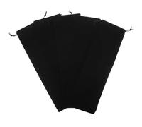DECORNIJIA Estuche de Terciopelo para Rizador y Plancha de Pelo 5 Unidades Tamaño 12x38,5 Cm Bolsa de Almacenamiento Portátil para Herramientas de Cabello Viaje y Uso Diario