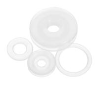 DECORNIJIA Repuestos Ollas 4 Piezas de Juntas de Goma para Válvulas de Flotador Resistentes al Ácido Doble Plegado para Ollas a Presión