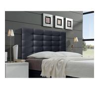 DECORQUALITY - Cabecero MONTANA para cama matrimonio, tapizado en polipiel 1ª calidad, resistente y elegante, ideal para muebles de habitación modernos, hecho a mano con madera de pino gallego renovab