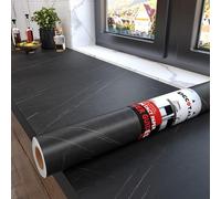Decotalk Vinilo Adhesivo Muebles Negro Mate Marmol Removible 81X500cm Papel Pintado Autoadhesivo Negro Impermeable Decorativo Para Cocina Armario Puerta Mesa Papel Pintado Forrar Rollo Lminas