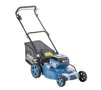 DEDRA Cortacésped inalámbrico 2 x 18 V SAS + All DED6997X, Ancho de Corte 46 cm