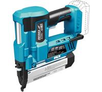 DEDRA DED7053, pistola de clavos y grapas, color , azul, metálico, 100 disparos/minuto, 4 cm, 5 cm, funciona con batería