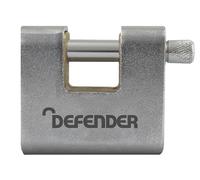DEFENDER Candado Blindado para Almacén 80mm, Con Llave Igualada