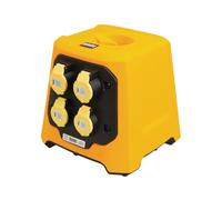 Defender E712654 V3 Base divisor 110V 4x16A Tomacorrientes