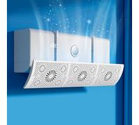 Deflector de aire acondicionado de pared, no produce agua de condensación, mejora la circulación de refrigeración y calefacción