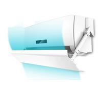 Deflector para aire acondicionado, Deflector Aire Acondicionado Pared ABS 84-120cm(100cm/39.3in)