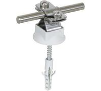 Dehn + Söhne plana 274 160 Niro 8 - 10 mm Línea Soporte para Flash - 4013364123380 5 Stück Leitungshalter