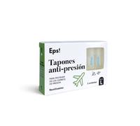 DEITERS - Eps! Tapones de Oídos Antipresión 2 Unidades, Talla S, Tapones Reutilizables y Moldeables, Protegen Cambios de Presión y Ruido, Protectores Oído, Accesorio para Viajar en Avión, Dormir Bien