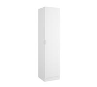 Dekit Armario Ropero de 1 Puerta ESSEN - Roble Natural o Blanco