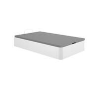 Canapé Round diseño abatible con canto curvo blanco 190 cm White 105 x 190 cm